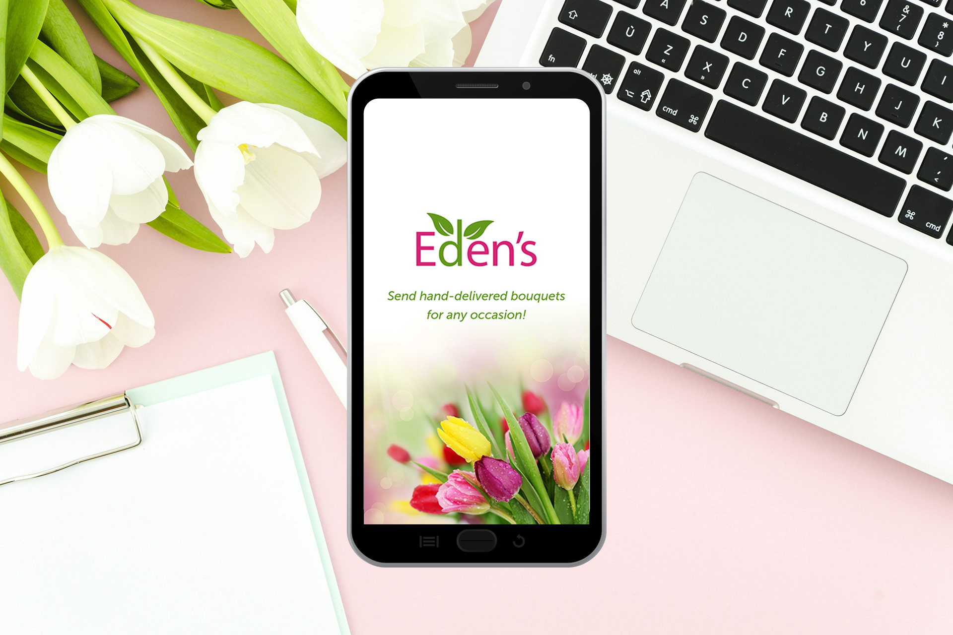 Banner image of the Eden's app