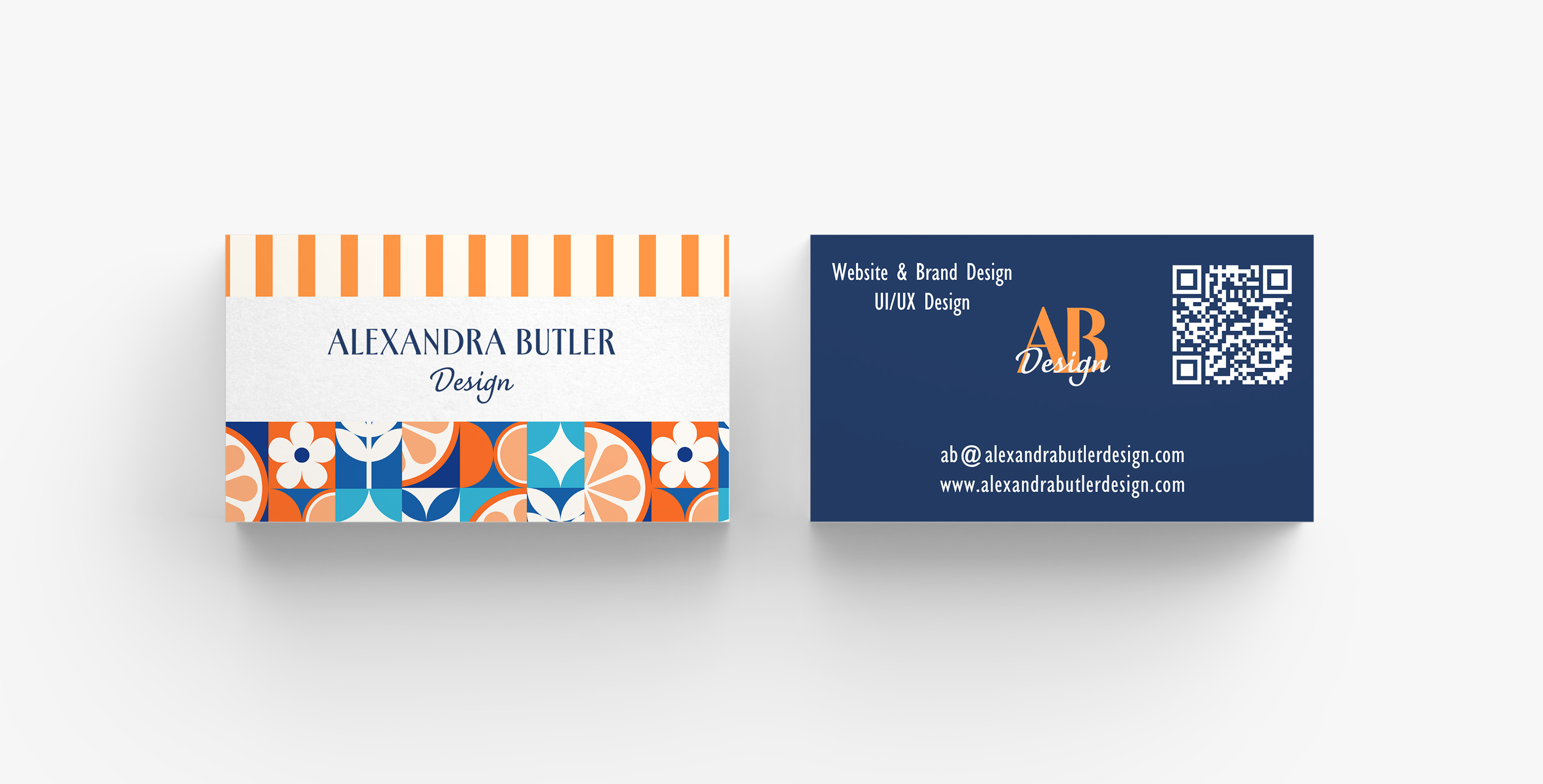 Alexandra Butler Design Business Card